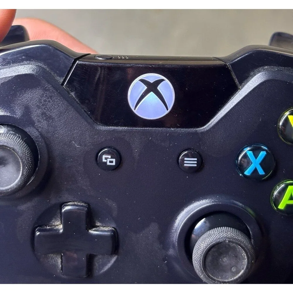 Microsoft Xbox One Controller Wireless Used Black 1537 Tested